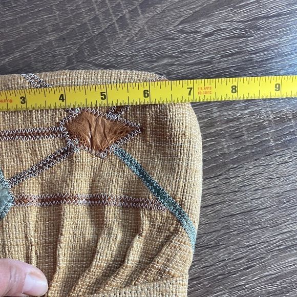 Womens Handmade Philippines Burlap Cosmetic Bag, Eye Glass Case, Box - Picture 10 of 11